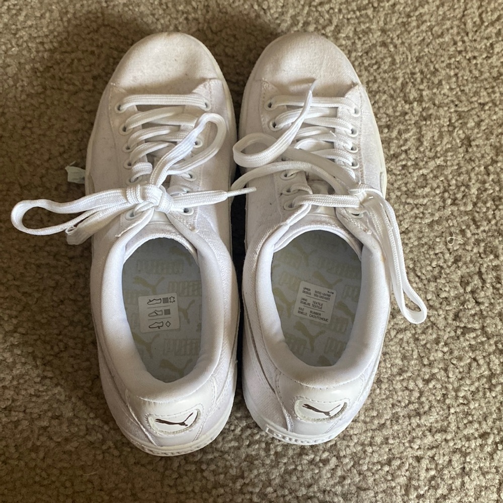 White Puma Sneakers